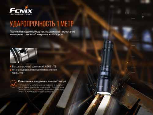 Фонарь Fenix C7 фото 6